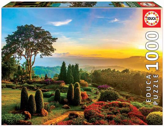 Puzzle da 1000 Pezzi. Bellissimo Giardino