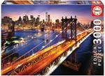 Puzzle da 3000 pezzi - Manhattan al tramonto