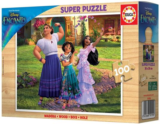 Educa- Mirabel Encanto Disney Madera, Multicolore, 19199 - 2