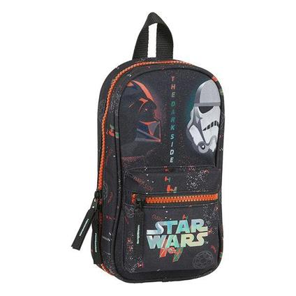 Astuccio Zaino Star Wars The Dark Side Nero Arancio