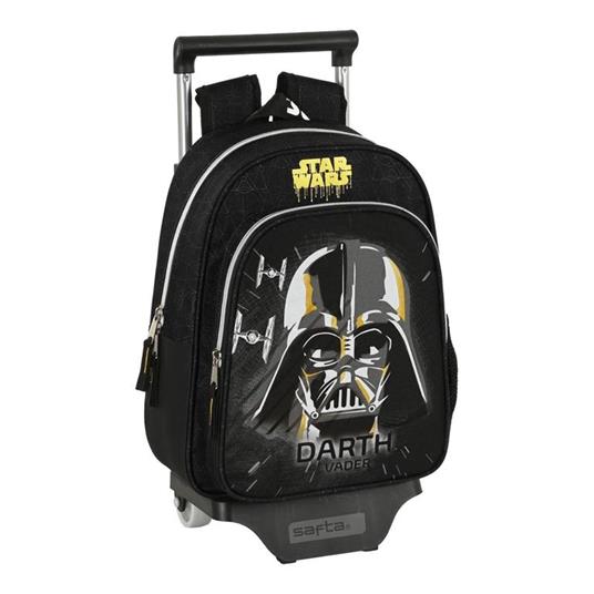 Trolley per la Scuola Star Wars Fighter Nero (27 x 33 x 10 cm)