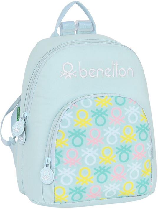 Zaino per Bambini Benetton Fantasy Mini Celeste 25 x 30 x 13 cm