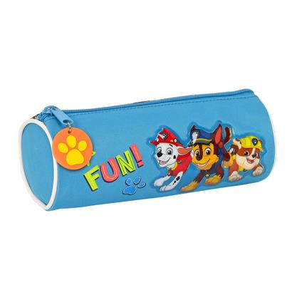 Astuccio Scuola Cilindrico The Paw Patrol Friendship Azzurro (20 x 7 x 7 cm)