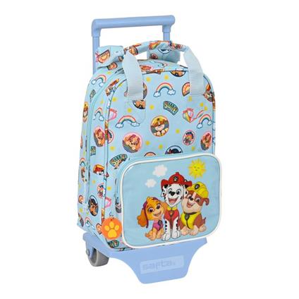 Trolley per la Scuola The Paw Patrol Sunshine Azzurro (20 x 28 x 8 cm)