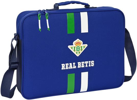 Borsa per la scuola Real Betis Balompié Azzurro (38 x 28 x 6 cm)