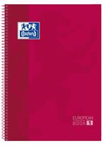Oxford 100430198 quaderno per scrivere Rosso A4