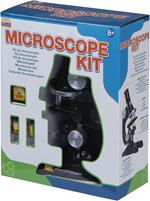 Microscopio Scientifico con Luce e Accessori