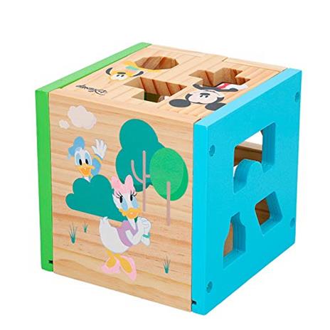 WOOMAX -Disney Cestino Forma Legno 15 cm - 3