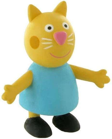 Comansi Figurina Peppa Pig Gatto Candy Multicolore (90154