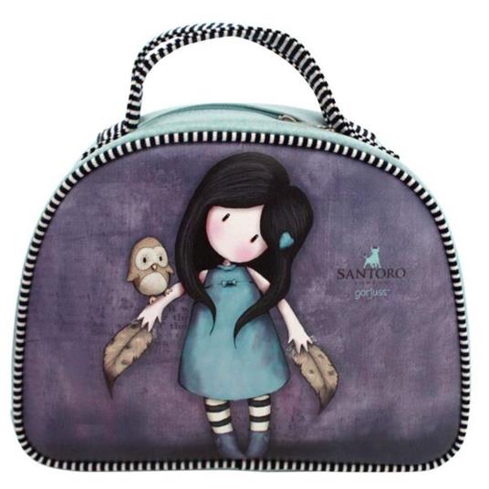 Santoro Gorjuss Borsa Ovale Con Manici Gufetto Ev550500 Santoro