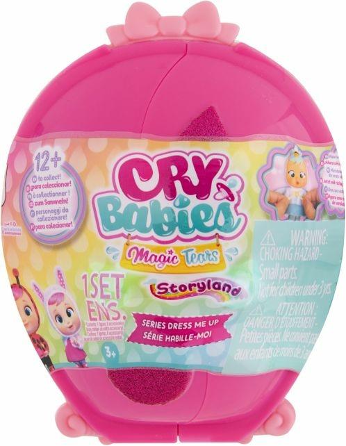 Cry Babies Magic Tears Charmz – Mini Bambole Collezionabili A Sorpresa, 8 Bebè Con Pigiamini, Piangono Lacrime Vere, 5 Sorprese Incluse, Per Bambini 3+