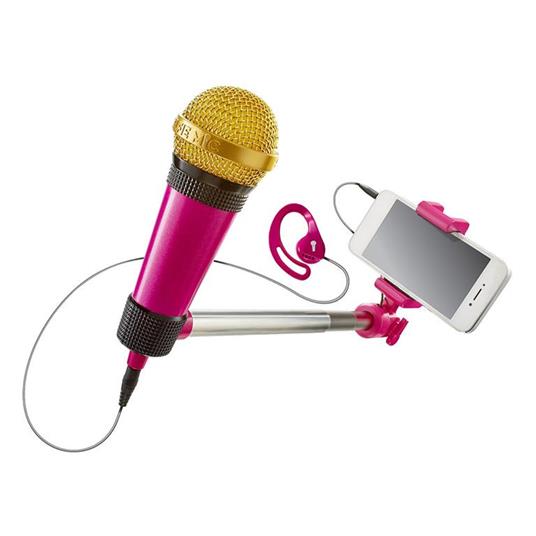 Selfie Mic Rosa. Microfono + Strumenti Selfie - 2