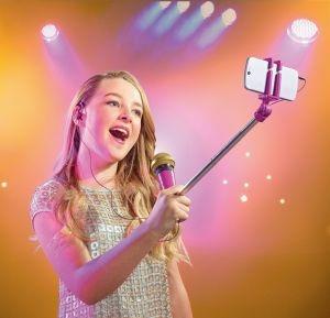 Selfie Mic Rosa. Microfono + Strumenti Selfie - 10