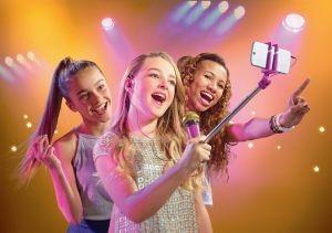 Selfie Mic Rosa. Microfono + Strumenti Selfie - 12