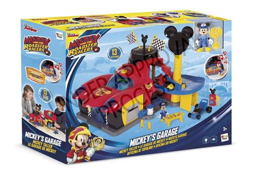 Topolino E Gli Amici Del Rally. Garage Con Luci, Suoni, Veicoli, Accessori E Personaggio Mickey