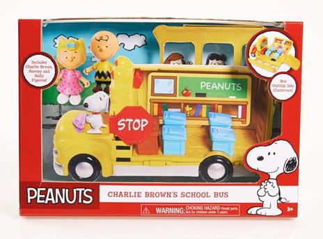 Peanuts. Playset Scuolabus Con 5 Figure - 74