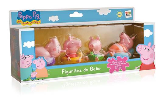 Imc Toys 360037 Peppa Pig. Figurine per Il Bagno Assortimento - 5