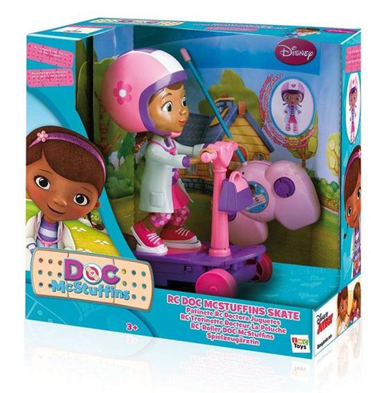 Dottoressa Peluche Monopattino R/C Multifunzione con Personaggio