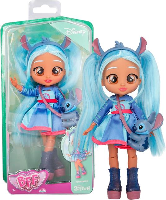 BFF BY CRY BABIES Stitch, Disney, BFF Fashion Doll Vestite come Personaggi Disney, Bambine e bambini dai 3 anni in su