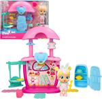 Cry Babies Cucina Di Chloe, Bambola con Mini Playset, Con 14+ Accessori