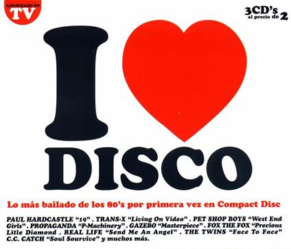 I Love Disco vol.1 - CD Audio