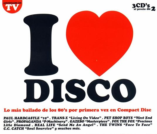 I Love Disco vol.1 - CD Audio