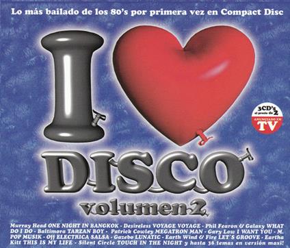 I Love Disco vol.2 - CD Audio
