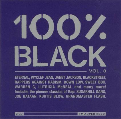 100% Black vol.3 - CD Audio