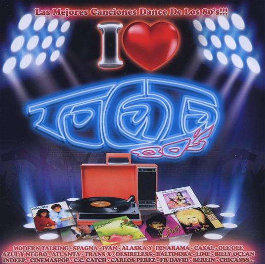 I Love Tocata 80's - CD Audio