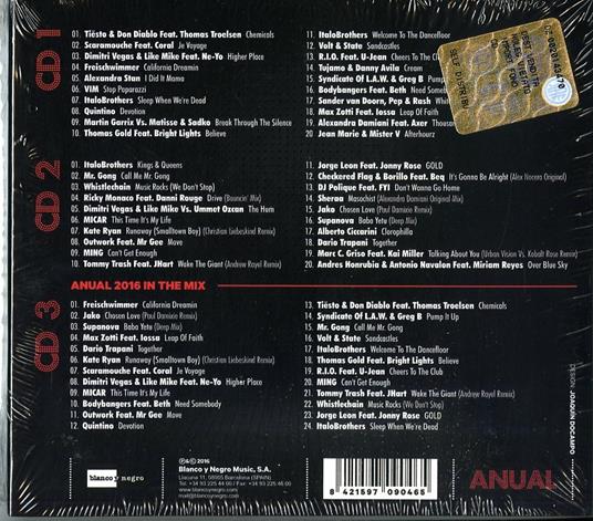 Anual 2016 - CD Audio - 2