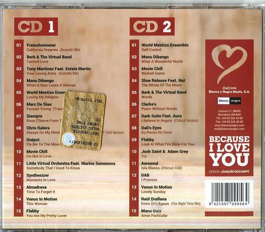 Because I Love You - CD Audio - 2