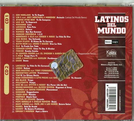 Latinos del mundo - CD Audio - 2
