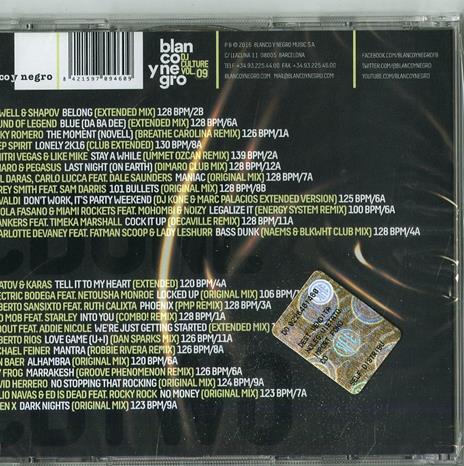 Blanco y Negro DJ Culture vol.9 - CD Audio - 2