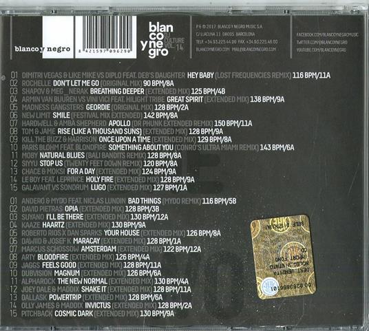 Blanco y Negro DJ Culture vol.14 - CD Audio - 2