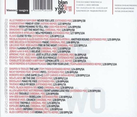 DJ Culture vol.30 - CD Audio - 2