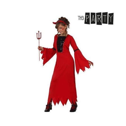 Costume per Bambini 5254 Demonio donna Taglia 3/4 anni