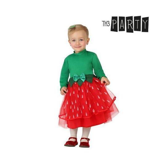 Costume per Neonati Fragola 0-6 Mesi - 2