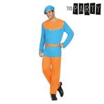 Costume per Adulti Paggio Azzurro (4 Pcs) XL