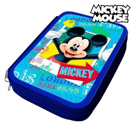 Astuccio Plumier Mickey Mouse 32480 Azzurro