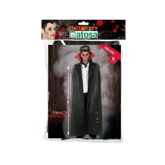 ATOSA Vampire Cape S / Rab. 140 cm Adulto Uomo Nero