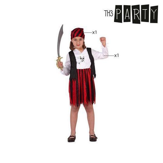 Costume per Bambini Pirata Rosso - 2