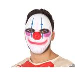 ATOSA Maschera da clown di Halloween. Adulto Bianco