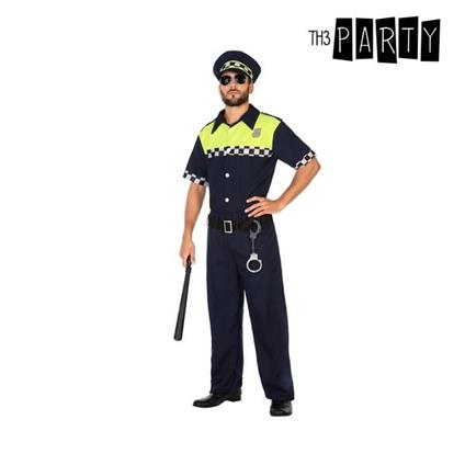 Costume Per Adulti Poliziotto 3 Pezzi Xs/S