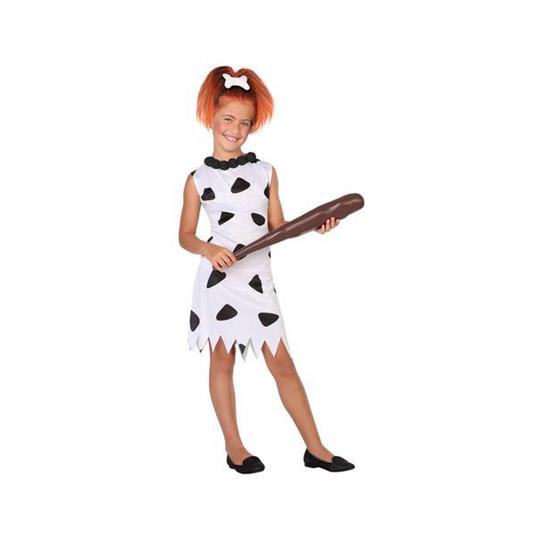 Costume Per Bambini Cavernicolo Bianco 1 Pezzo 5-6 Anni - 2