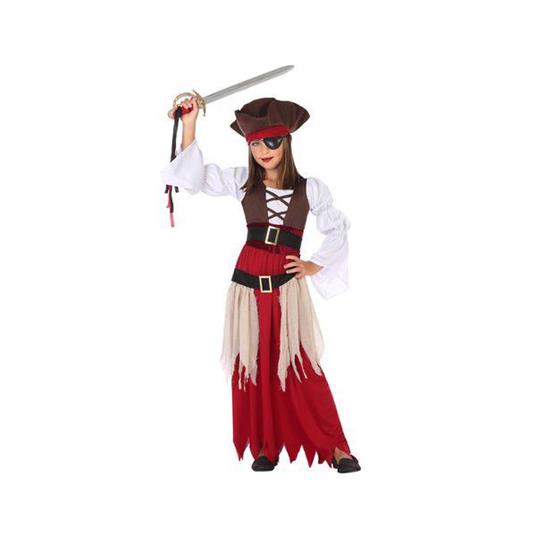 Costume Per Bambini Pirata 4 Pezzi 7-9 Anni