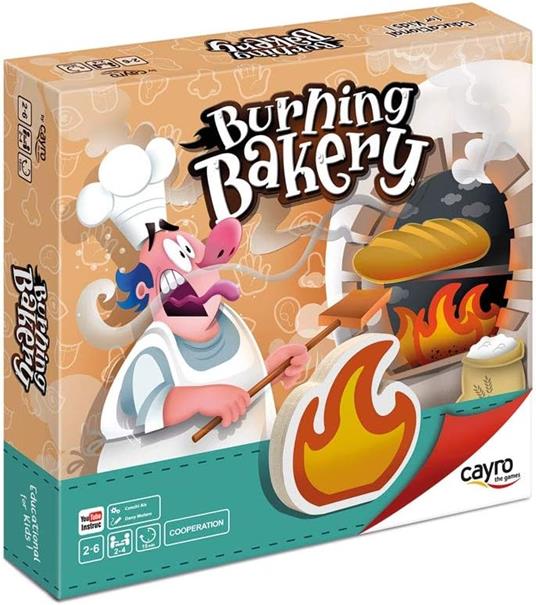 Burning Bakery. Gioco da tavolo