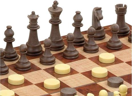 MAGNETIC CHESS AND DRAUGHTS BIG - 3