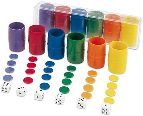 PARCHEESI ACC. 6 PLAYERS WITH PLASTIC BOX