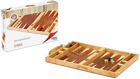 Backgammon Con Custodia Intarsiata
