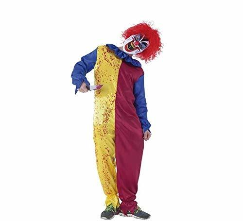 Rubies: Clowns - Costume Pagliaccio Psyco Bambino (Costume Composto Da  Tuta, Parrucca E Maschera. Non Incluso: Coltello Tg. Tween) - Rubie's -  Idee regalo